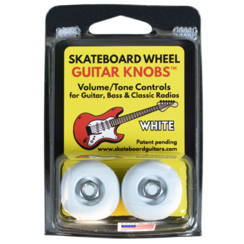 Skateboard Wheel Guitar Knobs