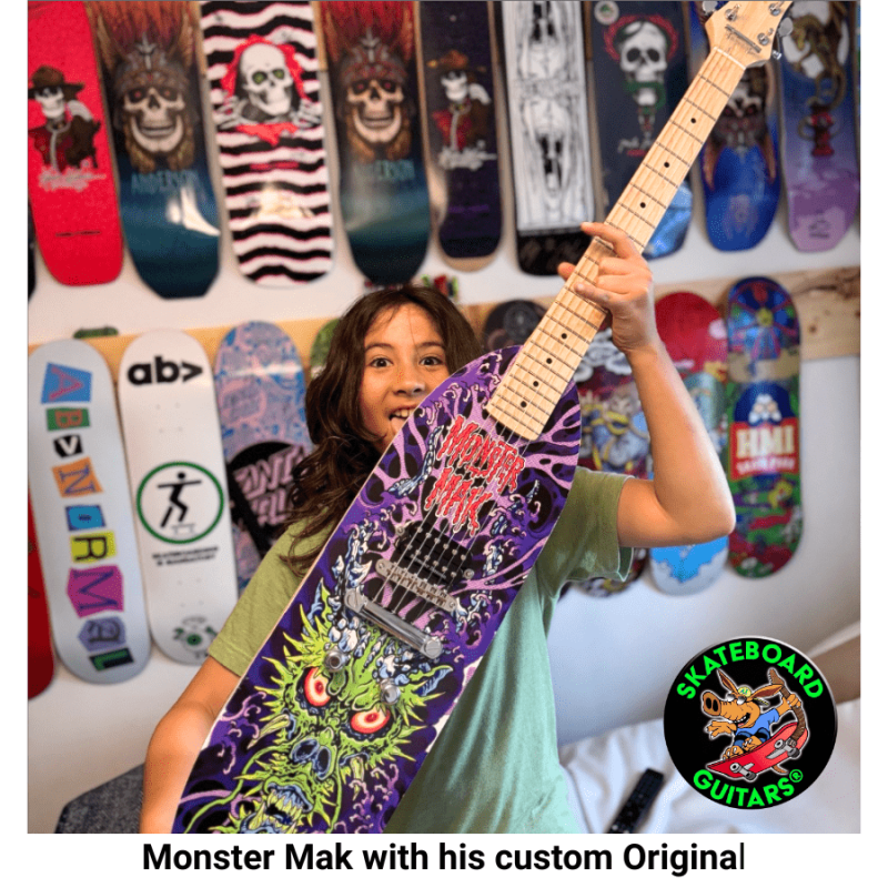 Monster Mak with his Custom Original