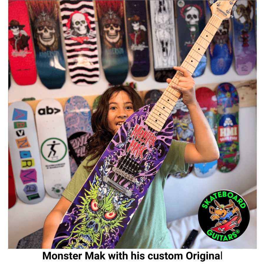 Monster Mak with his Custom Original